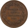 Médaille en cuivre, Charles X Visite à Cambrai le 4 septembre 1827