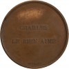 Médaille en bronze, Avènement de Charles X le 16 septembre 1824