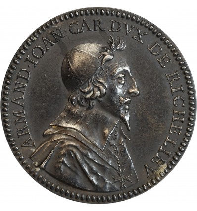 Jeton en argent Cardinal de Richelieu Refrappe moderne