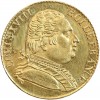 20 Francs Louis XVIII - Buste Habillé