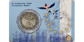 2 Euros Commémorative Belgique 2024 - Présidence de l'UE - LFl