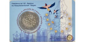 2 Euros Commémorative Belgique 2024 - Présidence de l'UE - LF