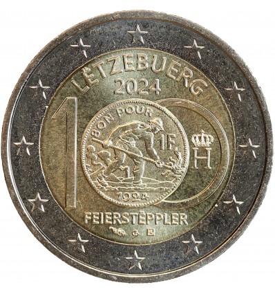 2 Euros Luxembourg 2024 - Le Feierstëppler