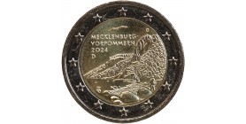 2 Euros Commémorative Allemagne 2024 - Mecklembourg-Poméranie