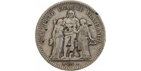 5 Francs Hercule - IIè République