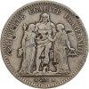 5 Francs Hercule - IIè République