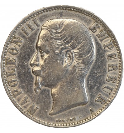 5 Francs Napoléon III tête Nue