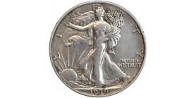 1/2 Dollar Liberté - Etats-Unis Argent