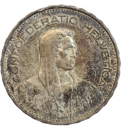 5 Francs Berger Suisse Argent - Confederation