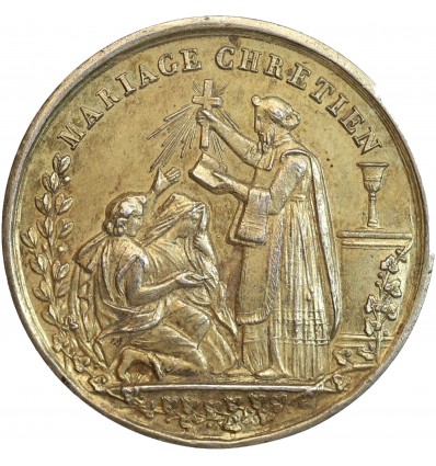 Médaille de Mariage - Mariage Chrétien