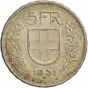 5 Francs Suisse Argent - Confederation