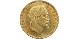 50 Francs Napoléon III Tête Laurée