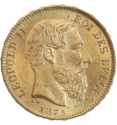 20 Francs Leopold II - Belgique