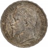 5 Francs Napoléon III Tête Laurée Second Empire