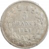 5 Francs Louis-Philippe Ier Tête Laurée Tranche En Relief