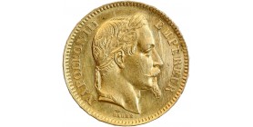 20 Francs Napoléon III - Tête Laurée