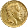 20 Francs Napoléon III - Tête Laurée