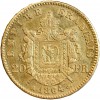 20 Francs Napoléon III - Tête Laurée