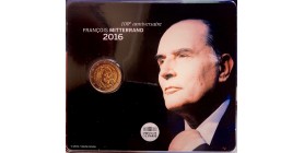 2 Euros France 2016 B.U.- François Mitterrand