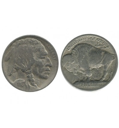 5 Cents Buffalo Etats - unis