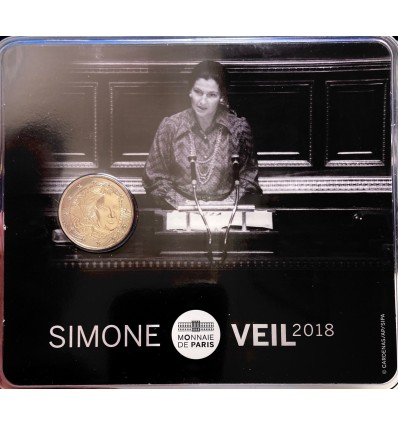 2 Euros France 2018 B.U. - Simone Veil