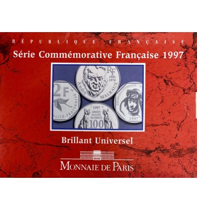 Série BU Commémorative en Francs 1997