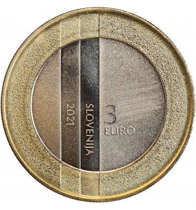 3 Euros Slovénie 2021 - Skofja Loka
