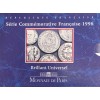 Séries B.U Commémoratives en Francs 1996