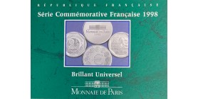 Série BU Commémorative en Francs 1998