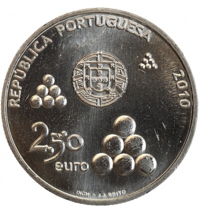 2,5 Euros Portugal 2010 - Bicentenaire des Lignes de Torrès