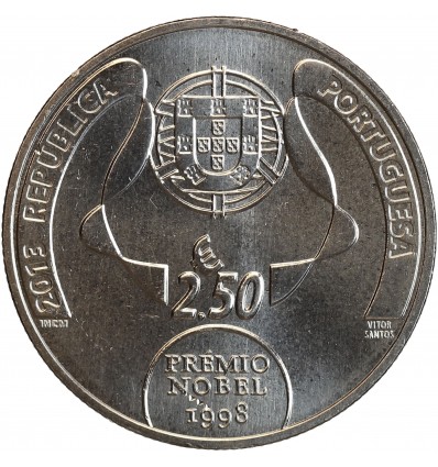 2,5 Euros Portugal 2013 - José Saramago