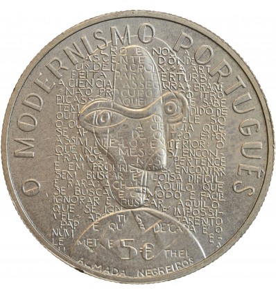 5 Euros Portugal 2016 - Modernisme