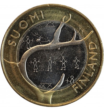 5 Euros Finlande 2011 - Région Laponie