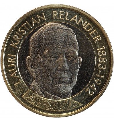 5 Euros Finlande 2016 - Série Présidents - Lauri Kristian Relander