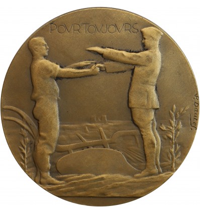 Médaille Visite de l'Américan Légion en France par P.Dautel