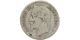 50 Centimes Napoléon III Tête Laurée