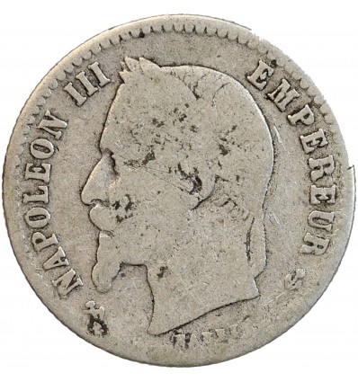 50 Centimes Napoléon III Tête Laurée