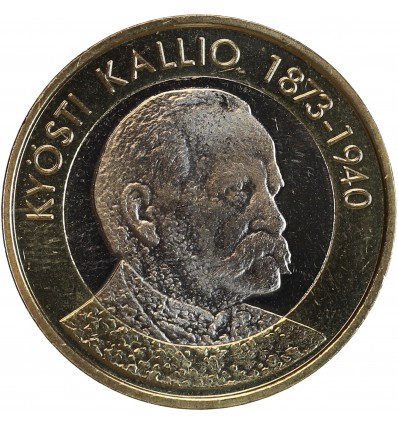 5 Euros Finlande 2016 - Série Présidents - Kyosti Kallio