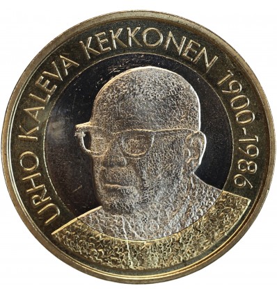 5 Euros Finlande 2017 - Série Présidents - Urho Kaleva Kekkonen