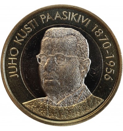 5 Euros Finlande 2017 - Série Présidents - Juho Kusti Paasikivi