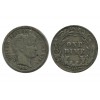 1 Dime Barber Etats - Unis Argent