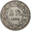 2 Francs - suisse Argent Confederation