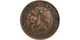 Médaille Satirique Napoléon III Le Misérable