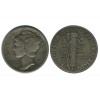 1 Dime Barber Etats - Unis Argent