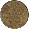 Médaille La Patrie, Journaux du Soir en Laiton