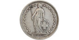 2 Francs Helvetia - Suisse Argent