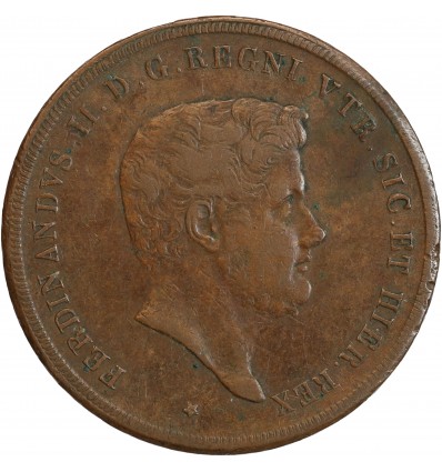 10 Tornesi Ferdinand II - Italie Naples Sicile