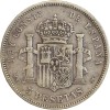 5 Pesetas Alphonse XII Espagne Argent
