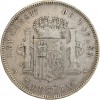 5 Pesetas Alphonse XIII 3ème type Espagne Argent