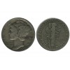 1 Dime Liberte Etats - Unis Argent